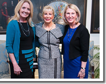 Picture of Commissioner Pam Stewart and Just Read, Florida! Executive Director, Wendy Stevens, and Lady Ann Scott.