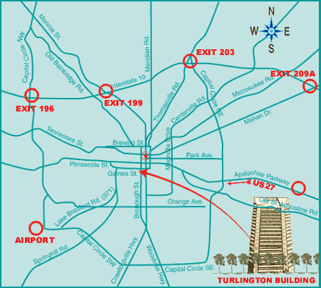 Tallahassee Map