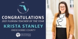 Okeechobee Teacher Named 2021 Florida Teacher of the Year