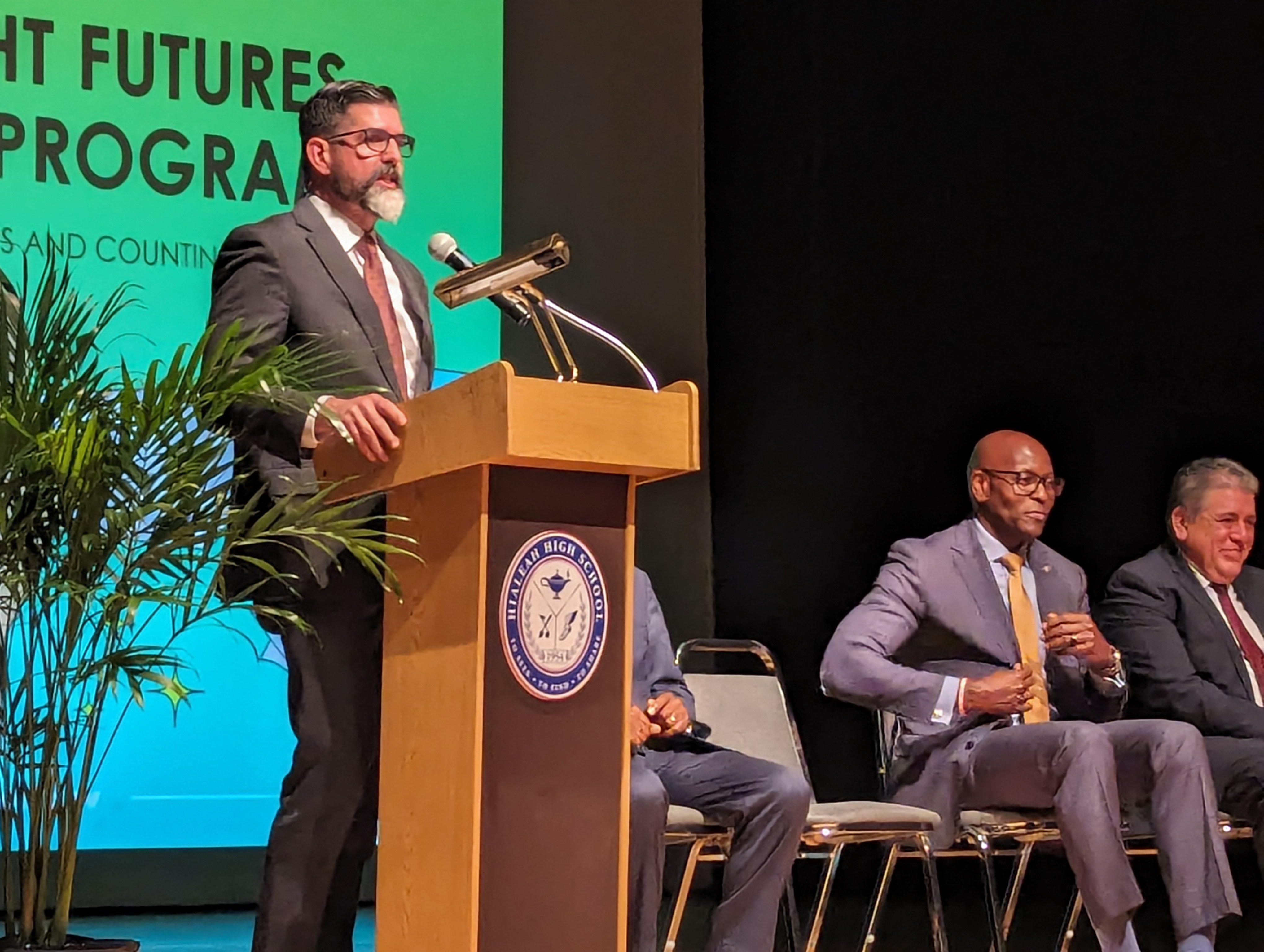 Education Commissioner Manny Diaz, Jr.