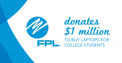 ICYMI: FPL makes $1 million donation to buy laptops for Florida students in rapid credentialing programs