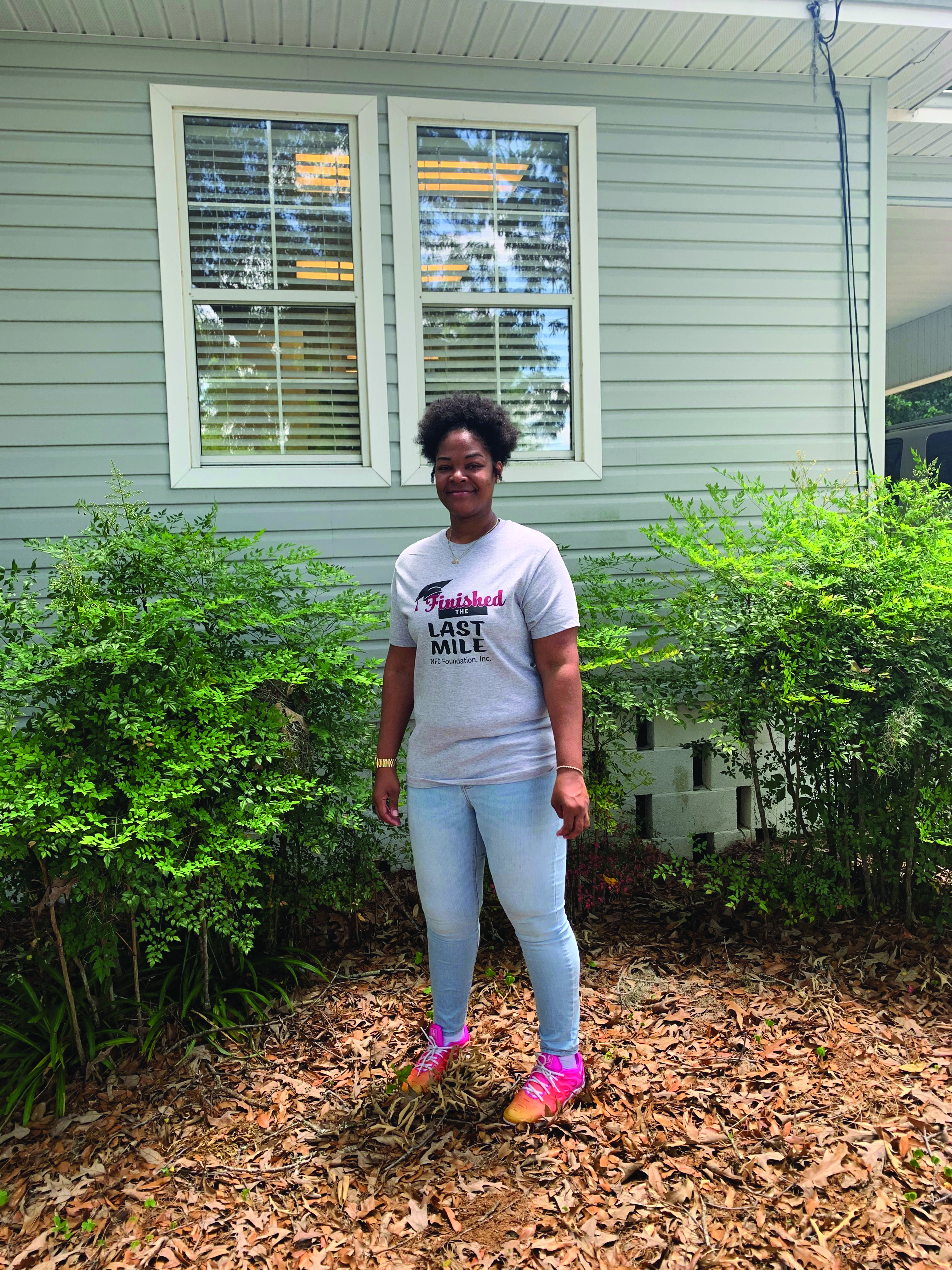 Kimberly Myeshia Tucker earned her Associate of Arts degree