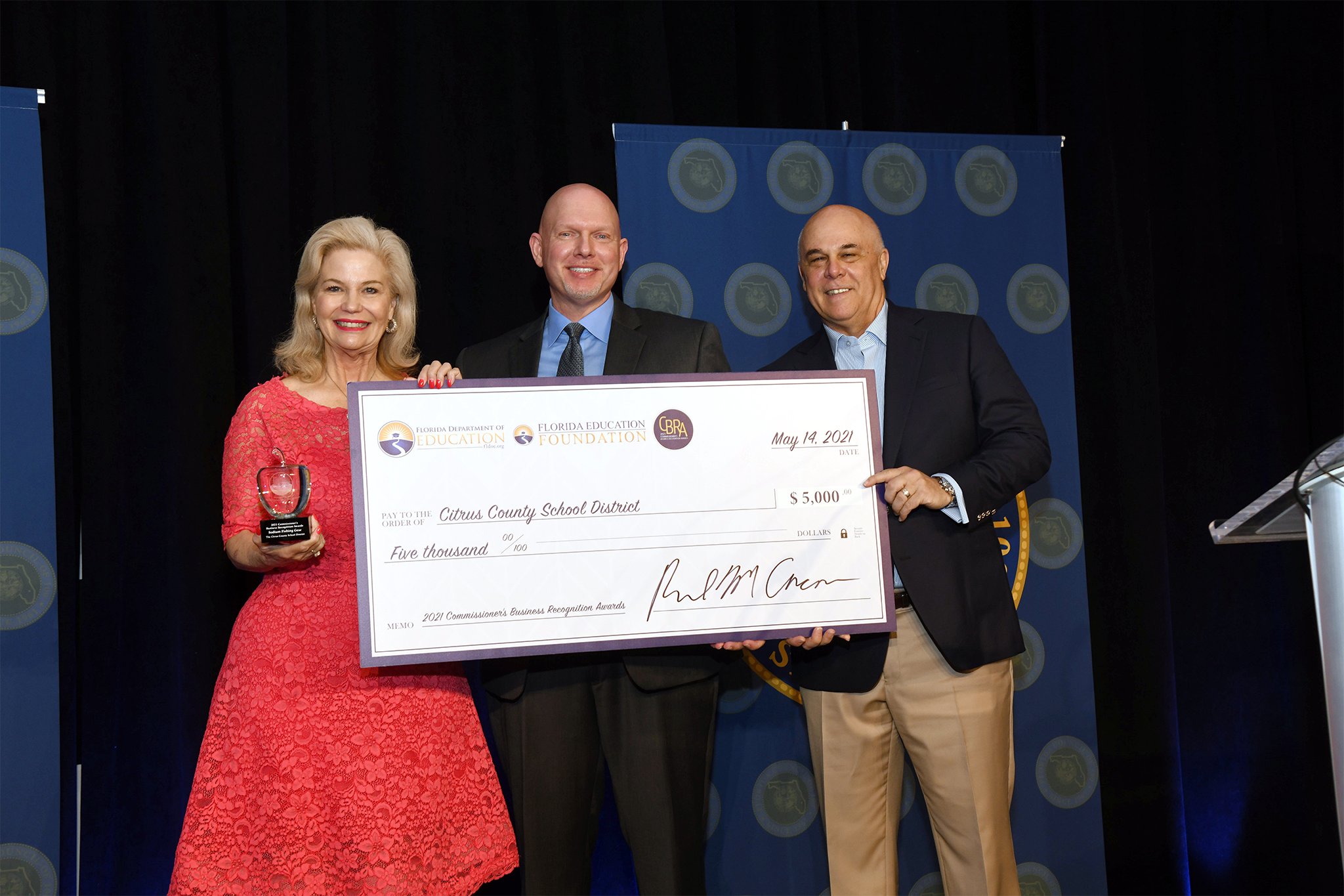 congratulations to Citrus County School District and Sodium Fishing Gear!
