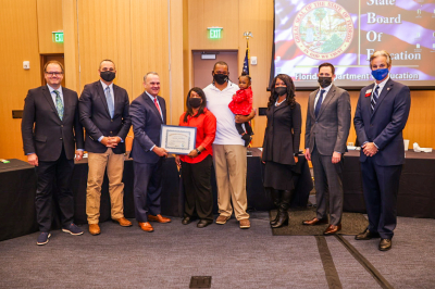 College of Central Florida Student Recognized with the Commissioner’s Leadership Award
