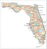 Map of Florida