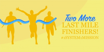 Two More Last Mile Finishers